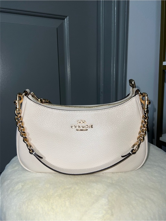 Coach Handbags - White Coach Teri